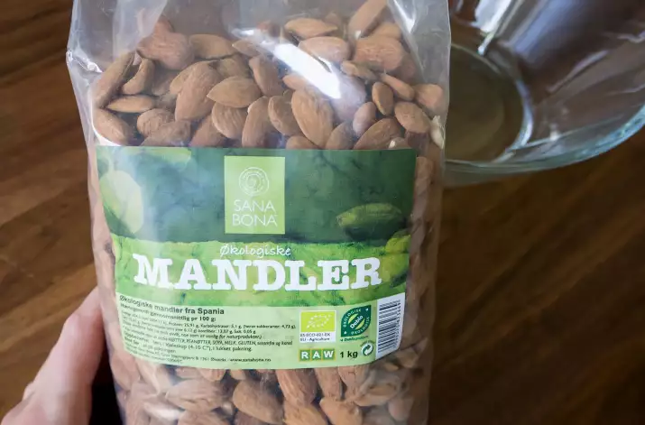 Økologiske Mandler fra Sana Bona